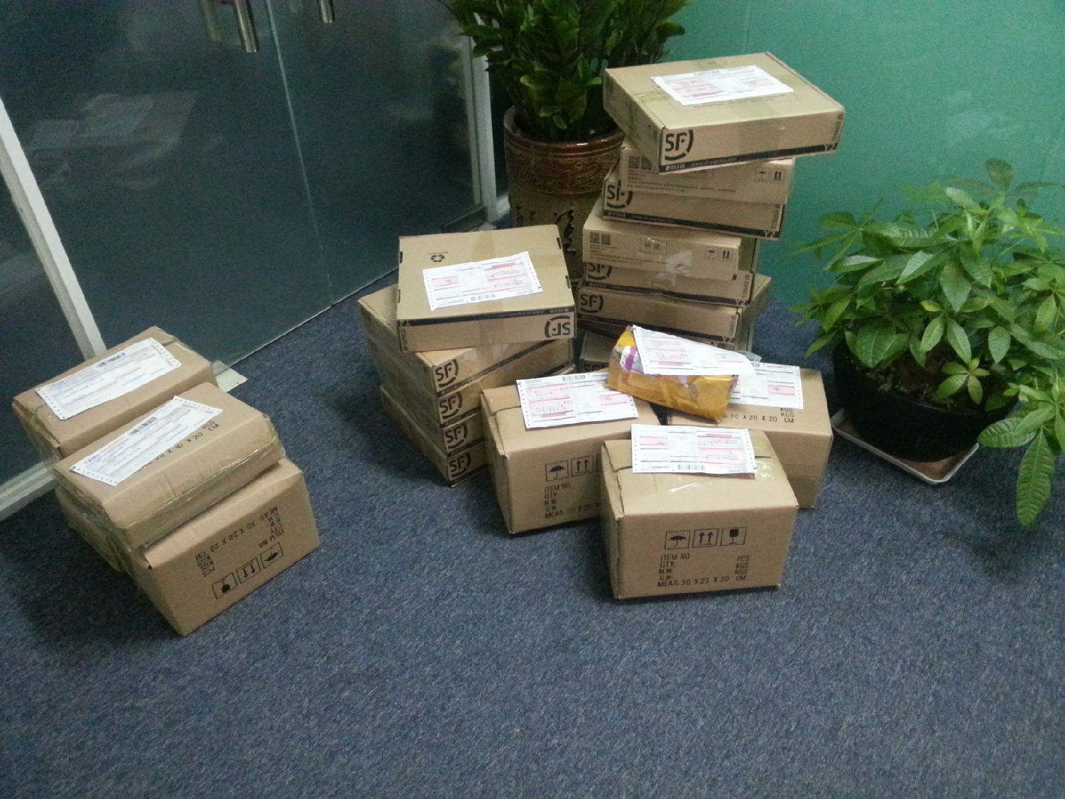 9.3后博揚(yáng)智能的客戶熱情不減，訂單不斷！