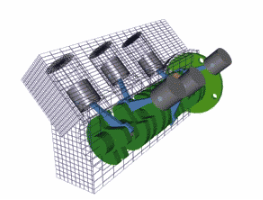 汽車發(fā)動機氣缸