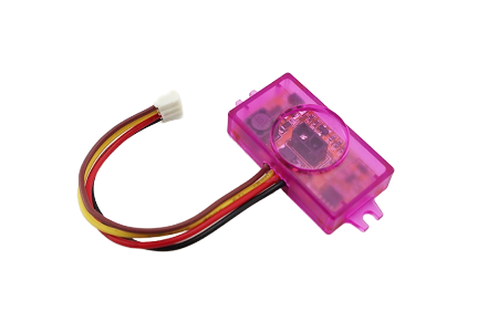 紅外線感應(yīng)傳感器接收紅外信號變化，判斷物體的存在和運動狀態(tài)